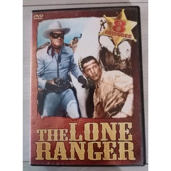 TV Series The Lone Ranger 8 Episodes Including the Original (DVD) Movie GUC - Picture 1 of 3